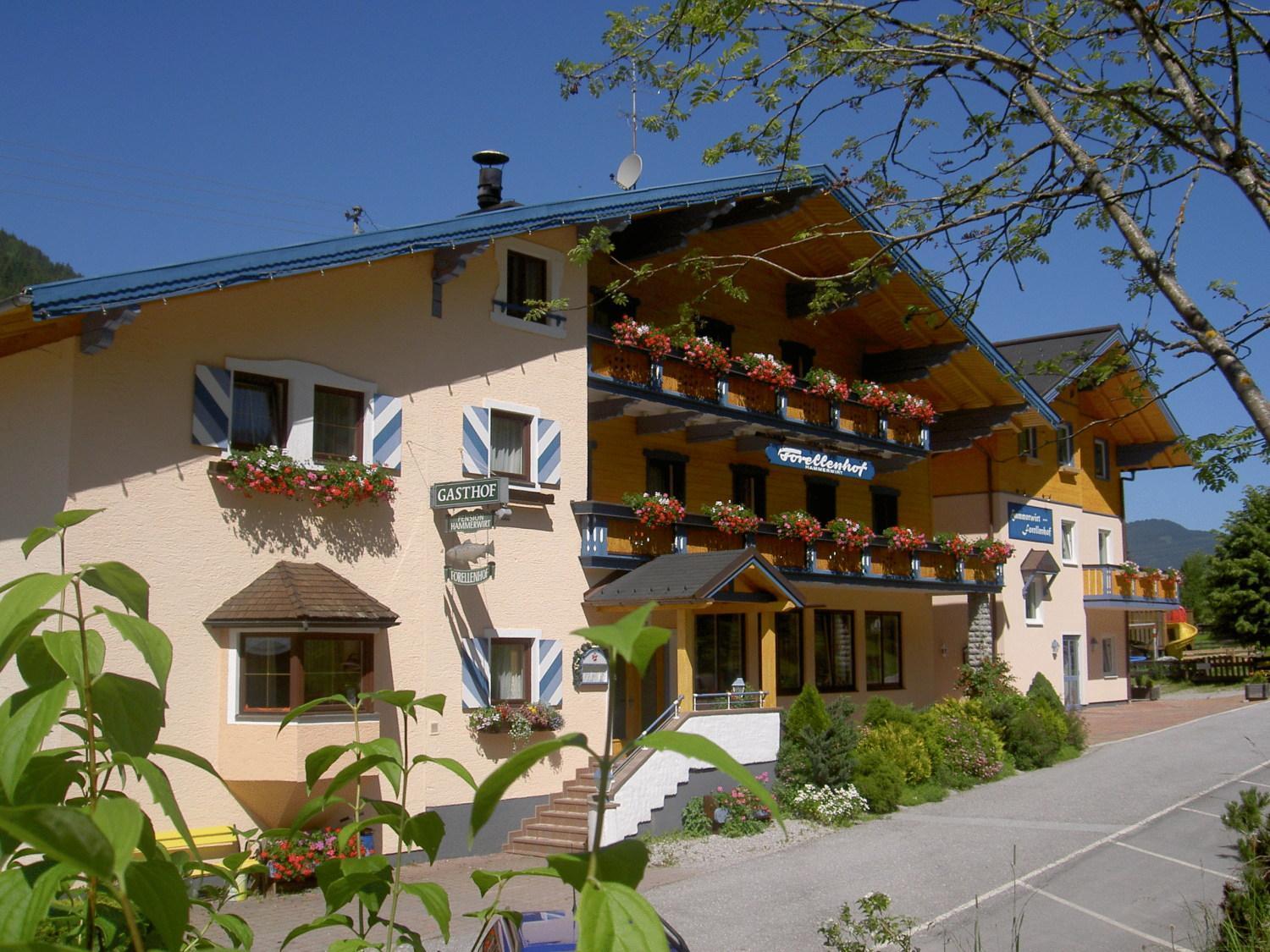 Hotel Hammerwirt - Forellenhof Untertauern Exteriér fotografie