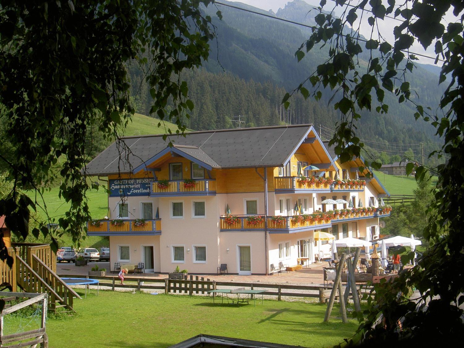 Hotel Hammerwirt - Forellenhof Untertauern Exteriér fotografie
